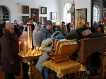 Ковчег с мощами Тихона Задонского в Каменском благочинии