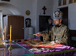 В пятницу первой седмицы Великого поста Глава Россошанской епархии совершил Литургию Преждеосвященных Даров в храме Вознесения Господня города Калач