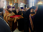 Преосвященнейший Дионисий, епископ Россошанский и Острогожский, возглавил торжества в честь 20-летия Свято-Ильинского кафедрального собора г. Россошь