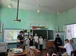 Игумен Сергий (Руднев) провел познавательное занятие для учащихся школы в селе Солдатское Острогожского района