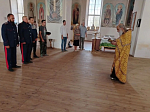Завершилось принесение ковчега с частицей мощей священномученика Петра, архиепископа Воронежского и Задонского в пределы Калачеевского благочиния
