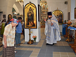 Всенощное бдение в Казанском храме г. Павловска накануне Успения Пресвятой Богородицы