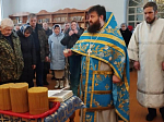 Богослужение в день Сретения Господня в Казанском храме Каменки