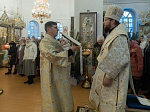 В Неделю по Рождестве Христовом Правящий Архиерей совершил Божественную литургию в храме иконы Божией Матери «Казанская» пгт. Каменка