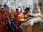 Епископ Россошанский и Острогожский Андрей посетил с. Нижний Мамон