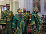 Епископ Россошанский и Острогожский Дионисий принял участие в торжественном богослужении в обители князя Даниила Московского