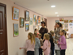 Воспитанники детского сада посетили художественную выставку в г. Богучар