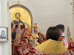 Преосвященнейший епископ Дионисий совершил Божественную литургию в Костомаровском монастыре