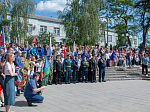 Духовенство Россошанского благочиния приняло участие в торжественном митинге 