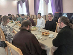 Руководитель молодежного отдела епархии встретился с делегацией православной молодежи города Москвы и молодежным активом Острогожского благочиния