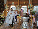 Воспитанники Берёзовского интерната приняли Таинство Крещения