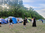 В Белогорском мужском монастыре состоялся епархиальный семейный полевой сбор «Белогорье»