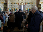 В четверг Страстной седмицы Архипастырь совершил Литургию в Свято-Ильинском кафедральном соборе города Россоши