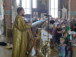 В день памяти Всех святых, в земле Российской просиявших, епископ Дионисий совершил Литургию в Ильинском кафедральном соборе города Россошь