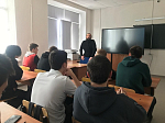 Встреча клирика кафедрального собора  со студентами Россошанского ссуза