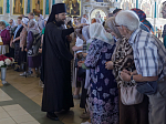 Глава Россошанской епархии возглавил воскресное богослужение в Свято-Ильинском кафедральном соборе Россоши