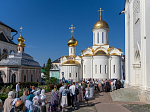 В день памяти прп. Сергия Радонежского Правящий Архиерей Россошанской епархии сослужил Предстоятелю Русской Церкви за Литургией в Троице-Сергиевой лавре