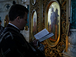 В канун Великого четверга епископ Дионисий совершил таинство Елеосвящения в Свято-Ильинском кафедральном соборе города Россоши
