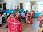 В храме иконы Божией Матери «Казанская» с. Коротояк (Покровка) соборно совершена Божественная литургия