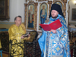 В празднование Сретения Господня благочинный совершил праздничное богослужение