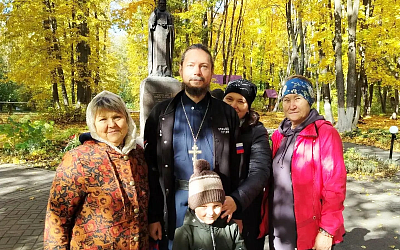 Паломники из Калачеевского благочиния посетили Грибановский монастырь во имя святого преподобного Серафима Саровского