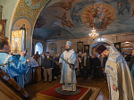 Правящий Архиерей возглавил престольные торжества храма Покрова Пресвятой Богородицы города Павловска