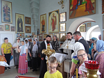 Воспитанники воскресной школы протоиерея Николая Сильченкова посетили родину священномученика Петра (Полянского)