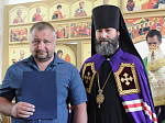 Первая за 83 года Литургия в Свято-Духовском храме с.Петренково
