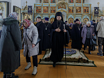 В среду второй седмицы Великого поста епископ Дионисий совершил Литургию Преждеосвященных Даров и диаконскую хиротонию в Казанском храме поселка Каменка