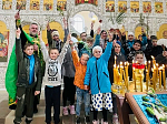 В Троицком и Успенском храмах сел Старой и Новой Калитвы прошли праздничные богослужения