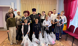 Священник посетил Верхнемамонский социально – реабилитационный центр для несовершеннолетних «Надежда»