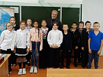 Школьники побеседовали со священником 