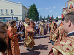 Преосвященнейший Дионисий, епископ Россошанский и Острогожский, возглавил торжества в честь 20-летия Свято-Ильинского кафедрального собора г. Россошь