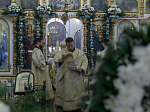 Епископ Россошанский и Острогожский Дионисий возглавил праздничное богослужение в храме святого мученика Иоанна Воина города Богучара