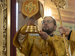 Преосвященнейший епископ Дионисий возглавил воскресное богослужение в Свято-Ильинском кафедральном соборе города Россошь