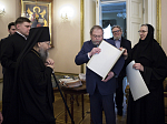 Епископ Россошанский и Острогожский Дионисий сослужил наместнику Данилова ставропигиального мужского монастыря, епископу Солнечногорскому Алексию за Божественной литургией в день 75-летия
