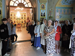 Прихожане воинского храма Сретения Господня города Острогожска поклонились чудотворной иконе Божией Матери «Оршанская»