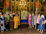 В селе Солдатское с особым благоговением встретили чтимую икону Божией Матери «Дивногорская-Сицилийская»