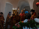 Преосвященнейший Сергий, епископ Борисоглебский и Бутурлиновский совершил Божественную литургию в Костомаровском Спасском женском монастыре