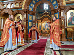 В Неделю 6-я по Пасхе, о слепом, в Благовещенском кафедральном соборе совершено Архиерейское богослужение