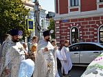 В день Преображения Господня в Казанском храме города Павловска совершились праздничные богослужения
