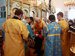 Прихожане Казанского храма поселка Каменка поздравили благочинного с именинами