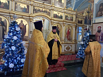 В соборном храме святителя Тихона Задонского города Острогожска совершили благодарственный молебен в канун Новолетия