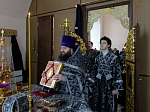 В пятницу второй седмицы Великого поста Архипастырь совершил Литургию Преждеосвященных Даров в храме Великомученика и Победоносца Георгия села Большая Хвощеватка