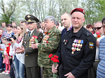 В Острогожском районе установили памятник ветеранам боевых действий в «горячих точках»