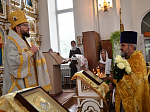 Правящий Архиерей возглавил престольное торжество храма во имя святителя Антония, архиепископа Воронежского и Задонского, в селе Александровка