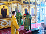 В праздник Входа Господня во Иерусалим в Свято-Тихоновском соборном храме города Острогожска совершено торжественное богослужение
