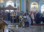 В субботу Светлой седмицы епископ Дионисий совершил Литургию в храме Успения Пресвятой Богородицы города Калач