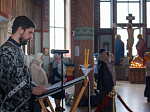 В Ильинском кафедральном соборе совершили чтение Великого покаянного канона 