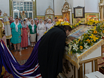 Правящий Архиерей совершил Божественную литургию в храме святых апостолов Петра и Павла с. Репьевка